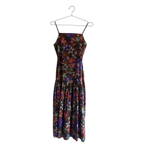 Current Air Pleated Floral Maxi NWT The Camille Size Large - Picture 9 of 11